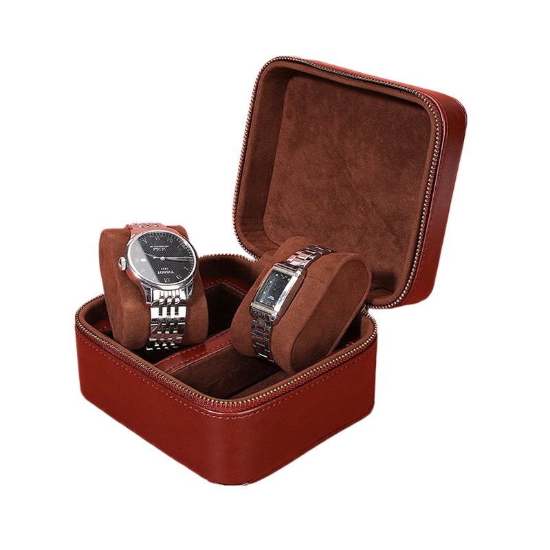 Flip-top storage watch case