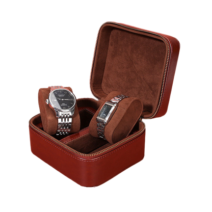 Flip-top storage watch case