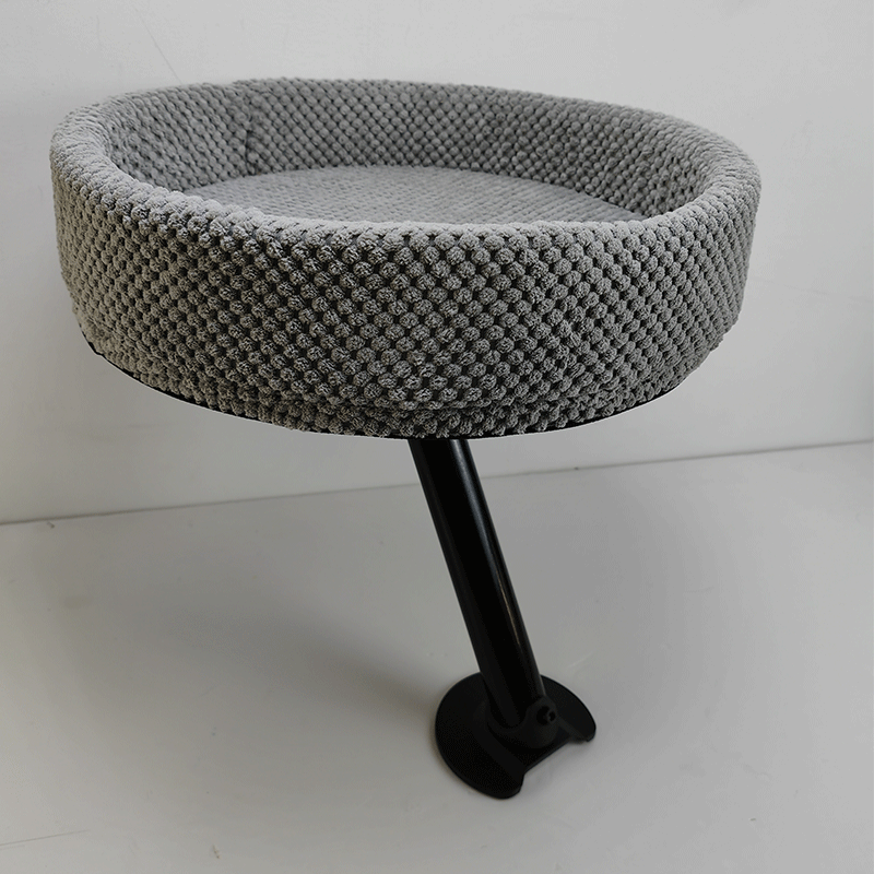 Floating cat bed on the tabletop - cat climbing frame