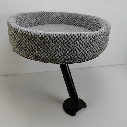 Floating cat bed on the tabletop - cat climbing frame