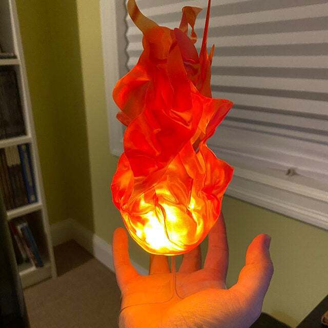 Floating Flame Prop