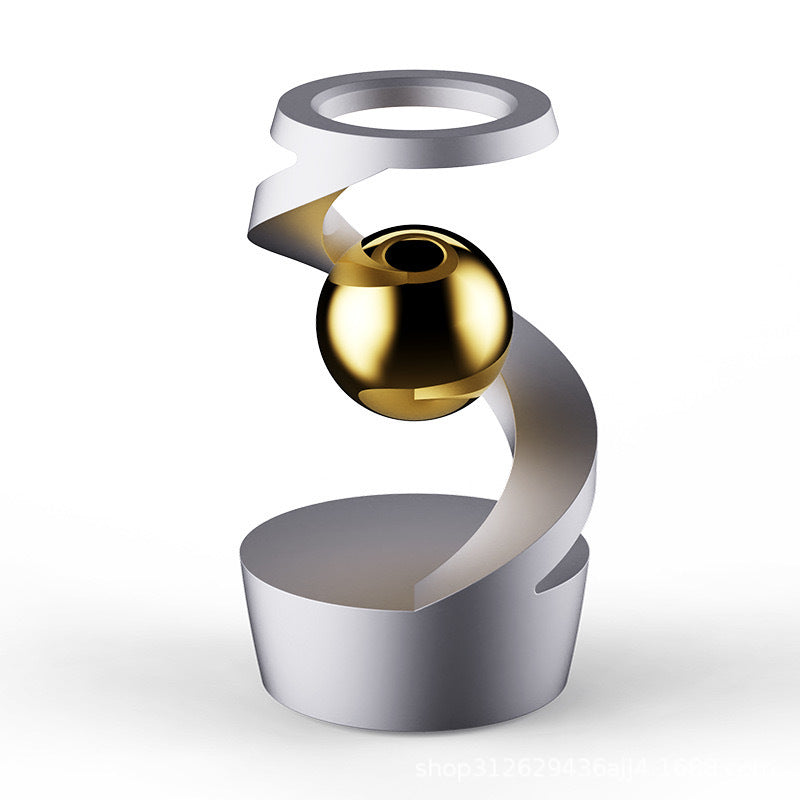 Floating gyroscope pendulum piece