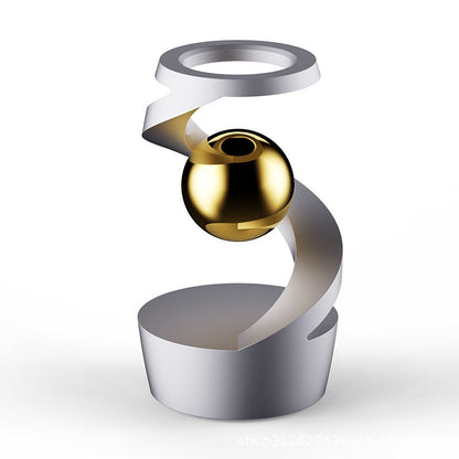 Floating gyroscope pendulum piece