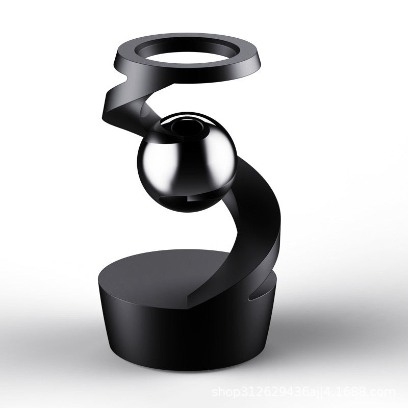 Floating gyroscope pendulum piece