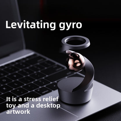 Floating gyroscope pendulum piece