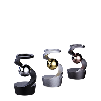 Floating gyroscope pendulum piece