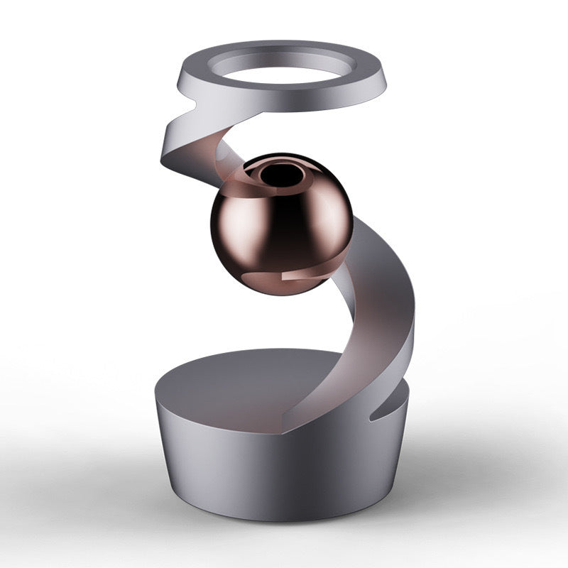 Floating gyroscope pendulum piece