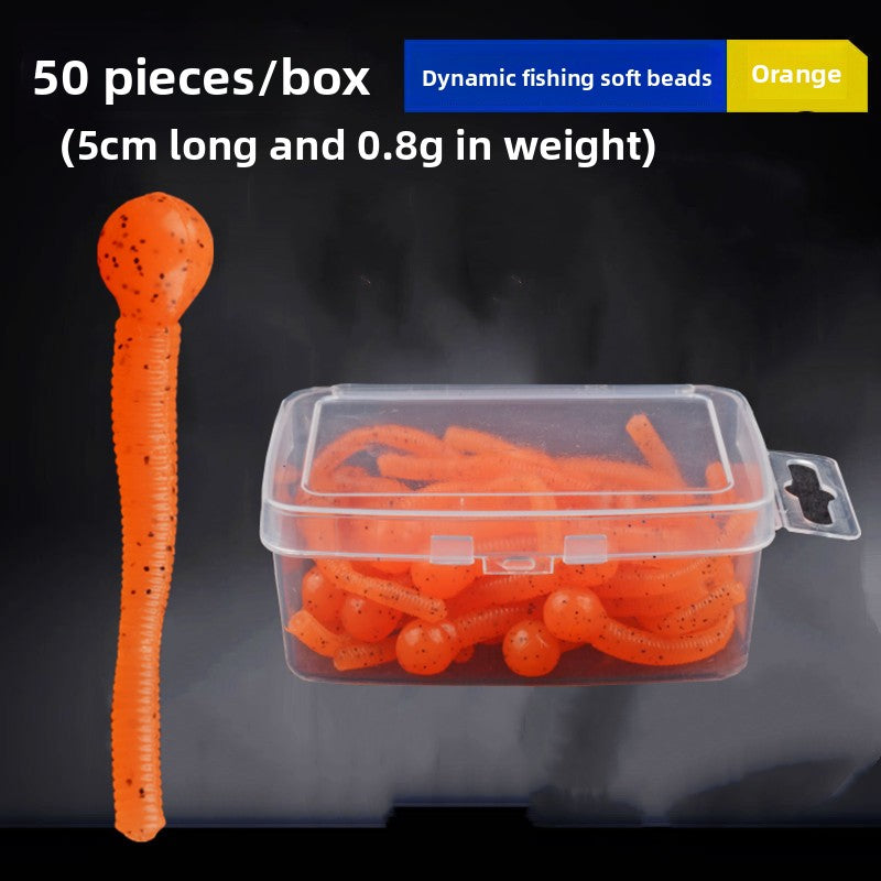 Floating Soft Fishing Lure with Tail