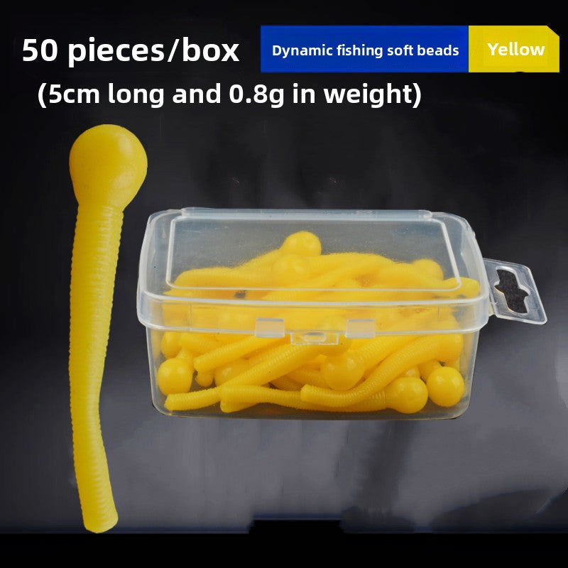 Floating Soft Fishing Lure with Tail
