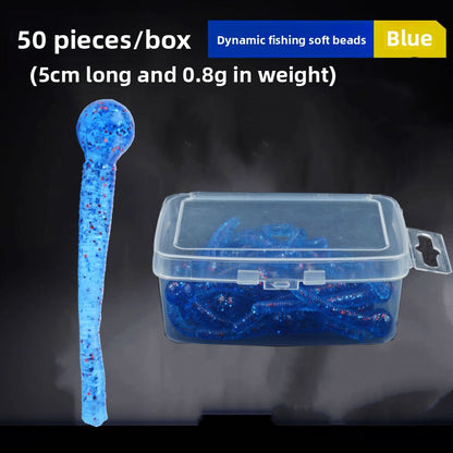 Floating Soft Fishing Lure with Tail
