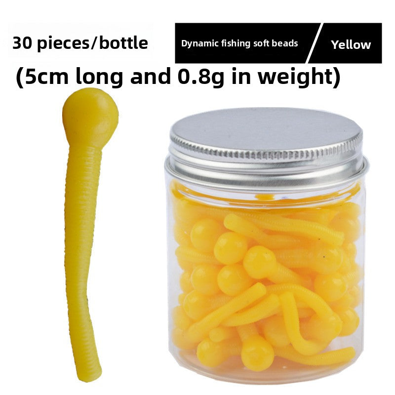 Floating Soft Fishing Lure with Tail
