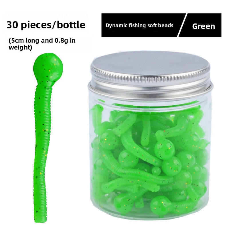 Floating Soft Fishing Lure with Tail