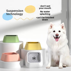 Pet floating drinking fountain green