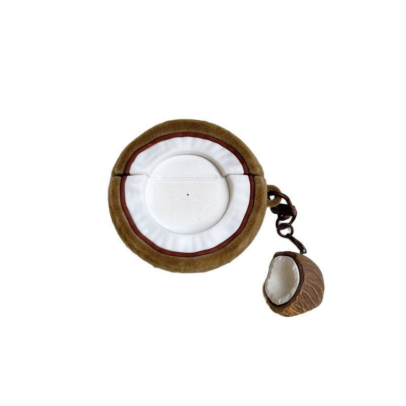 Flocked Imitation Coconut AirPods Protective Case