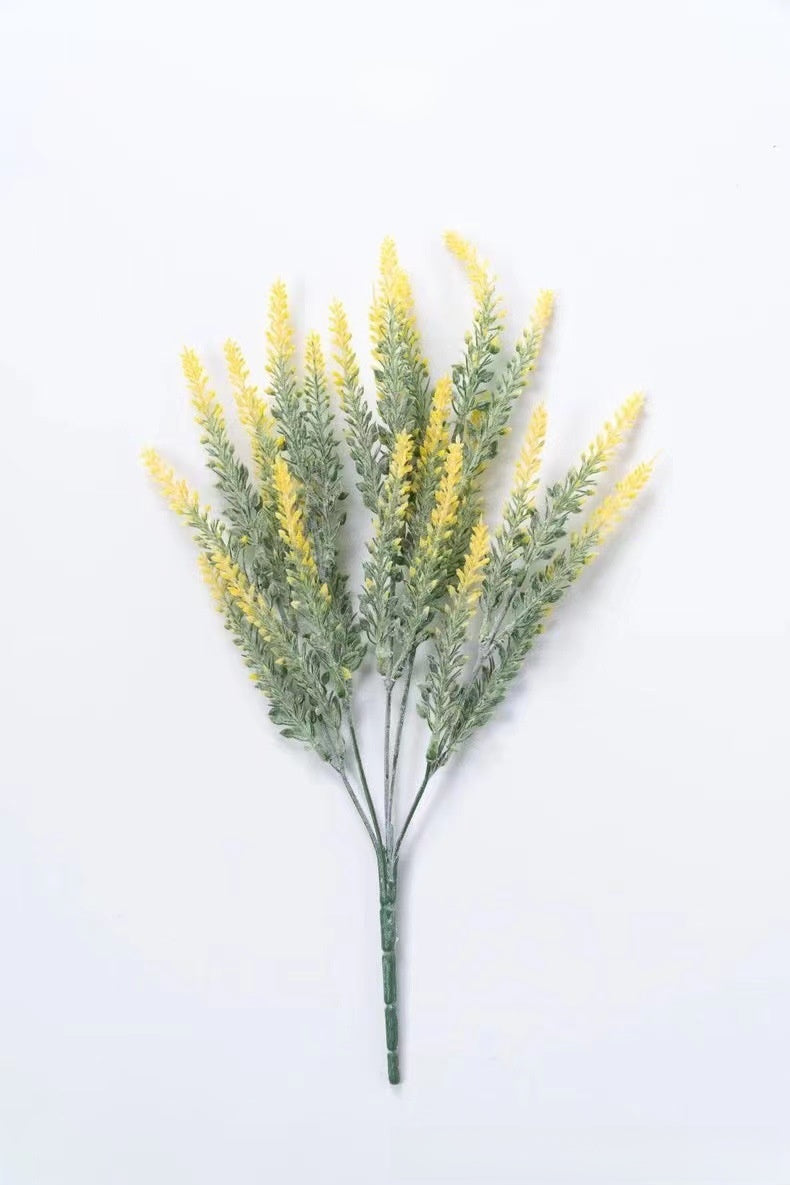 Flocking Lavender Artificial Flowers