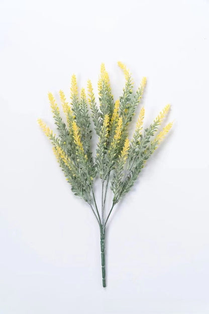 Flocking Lavender Artificial Flowers