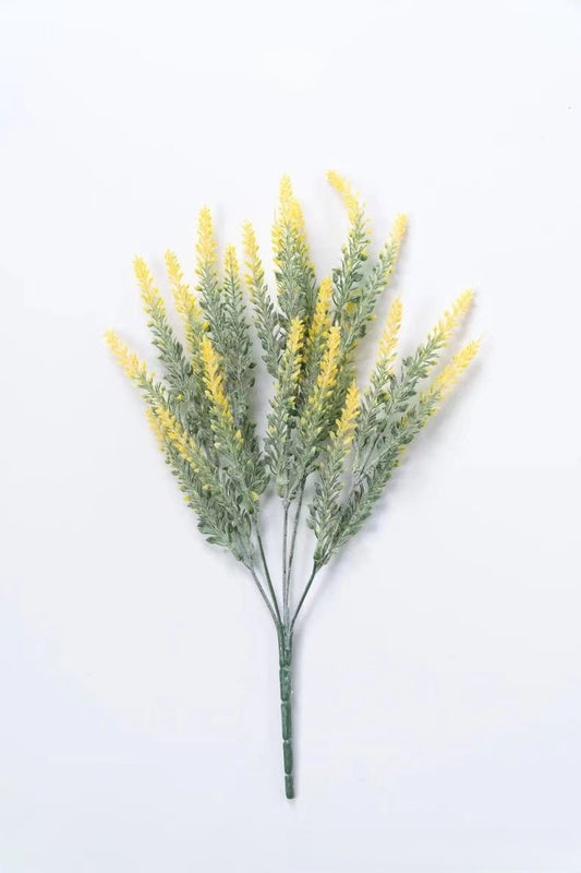 Flocking Lavender Artificial Flowers