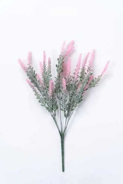 Flocking Lavender Artificial Flowers