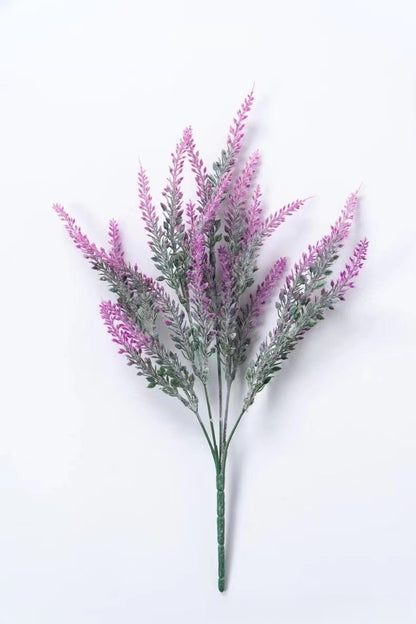 Flocking Lavender Artificial Flowers