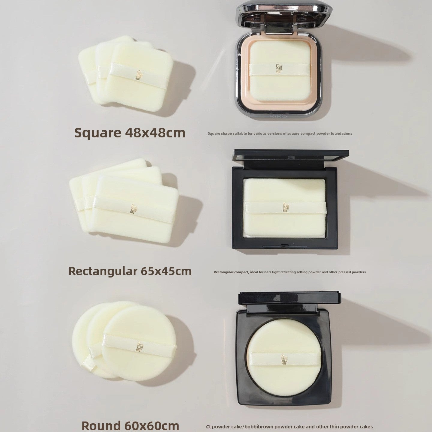 Flocking Makeup Powder Puff