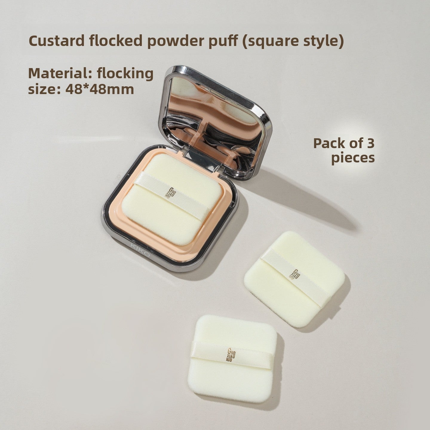 Flocking Makeup Powder Puff