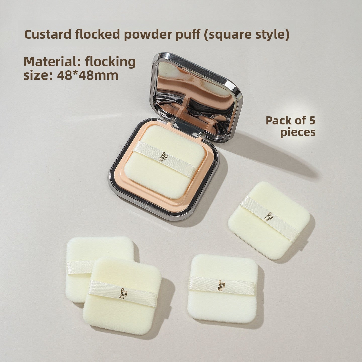 Flocking Makeup Powder Puff