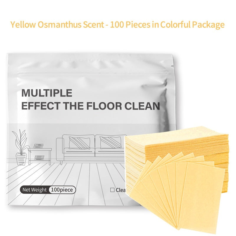 Floor cleaning tablets for mopping floors