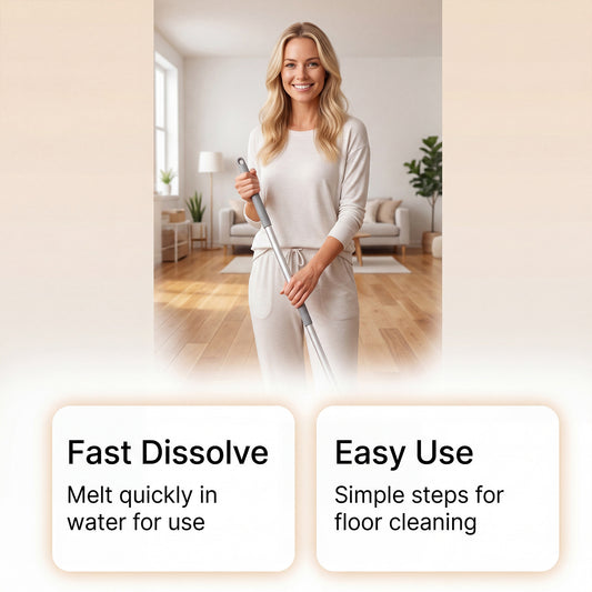 Floor Cleaning Tablets for Wood and Tile