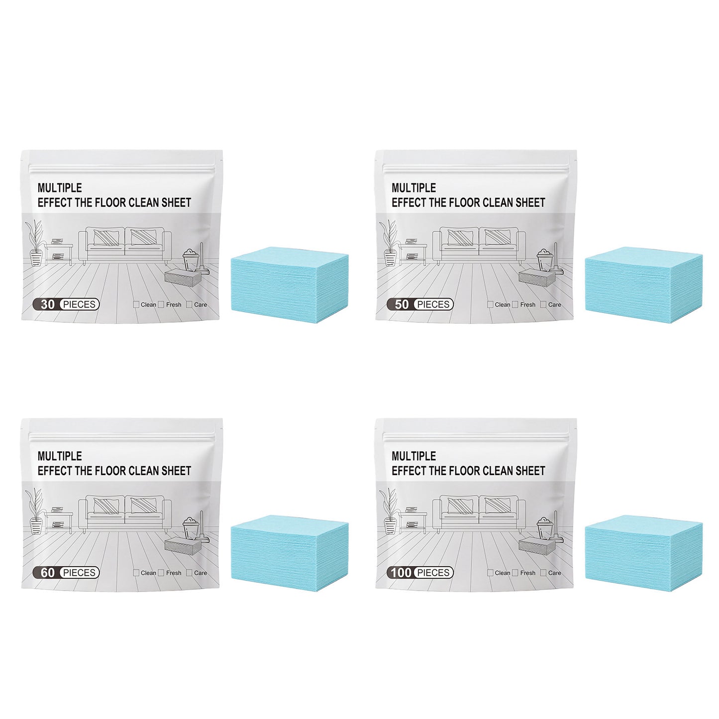 Floor Cleaning Tablets for Wood and Tile