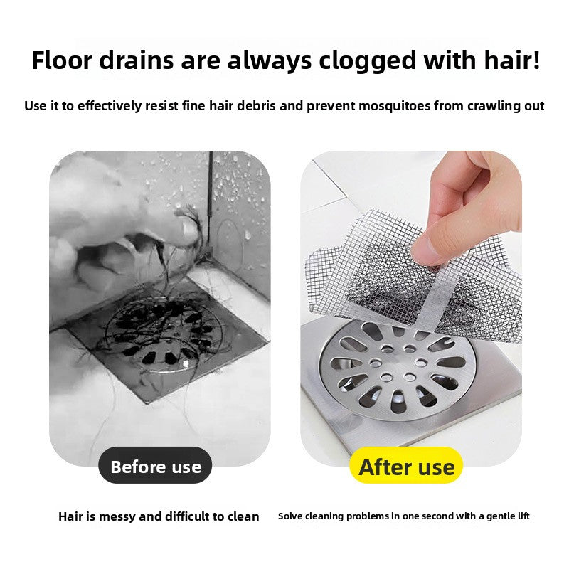 Floor drain sticker