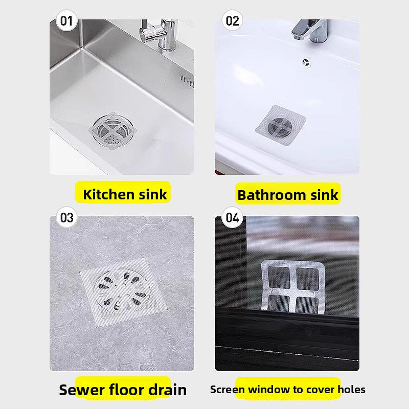 Floor drain sticker
