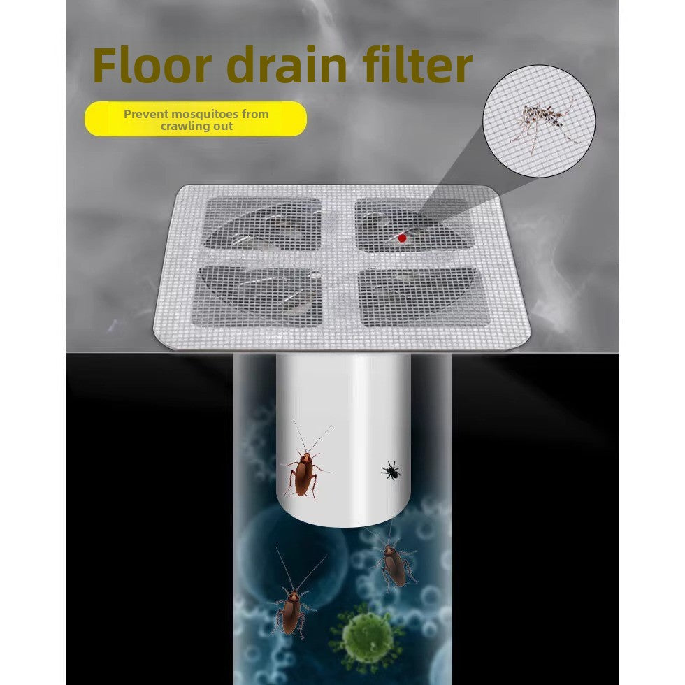 Floor drain sticker