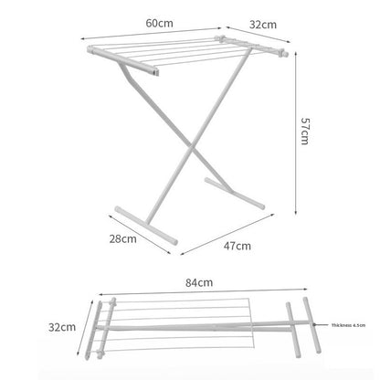 Floor drying rack