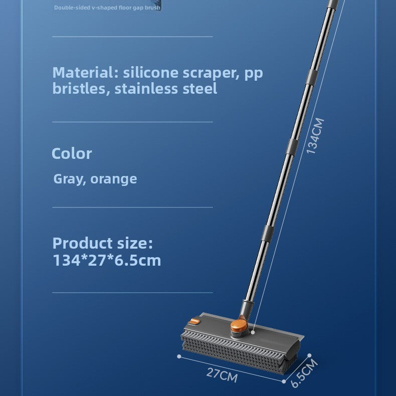 Floor joint brush