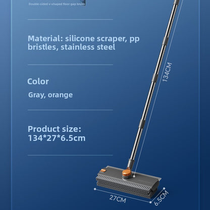 Floor joint brush