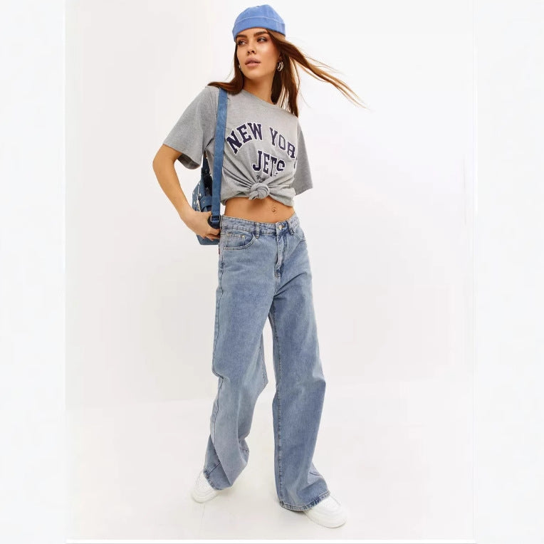 Floor-length pants