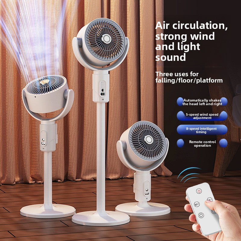 Floor-mounted air circulation fan