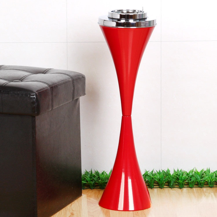 Floor Standing Ashtray with Removable Small Ashtray for Home Office