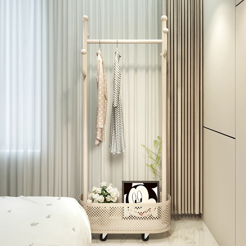 Floor-standing clothes rack