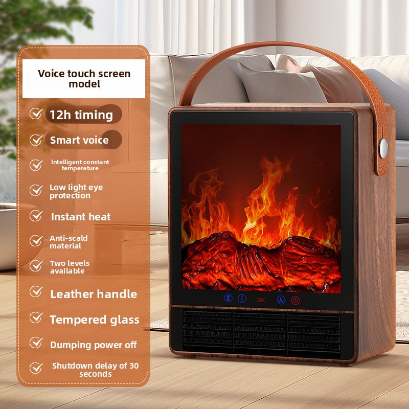 Floor-standing electric heater