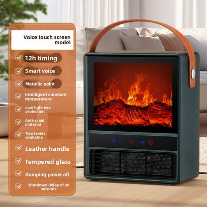Floor-standing electric heater