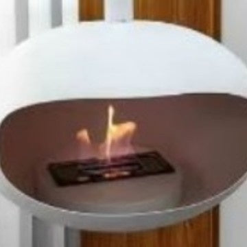 Floor-standing fireplace