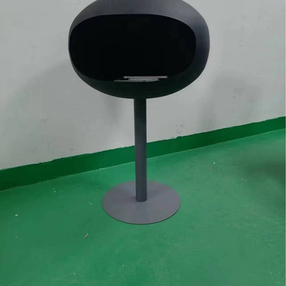 Floor-standing fireplace