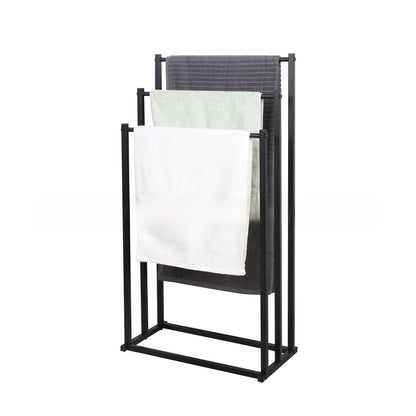 Floor Standing Metal Towel Rack