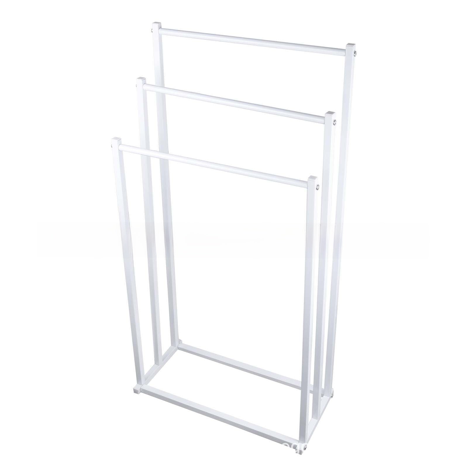 Floor Standing Metal Towel Rack