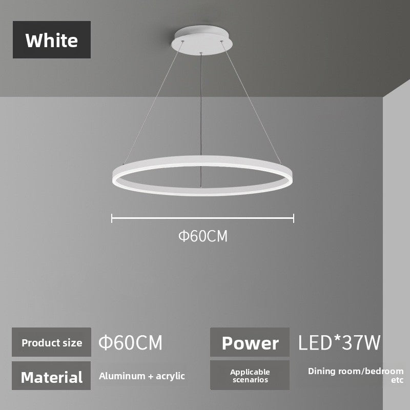 Floor-to-ceiling chandelier in the living room