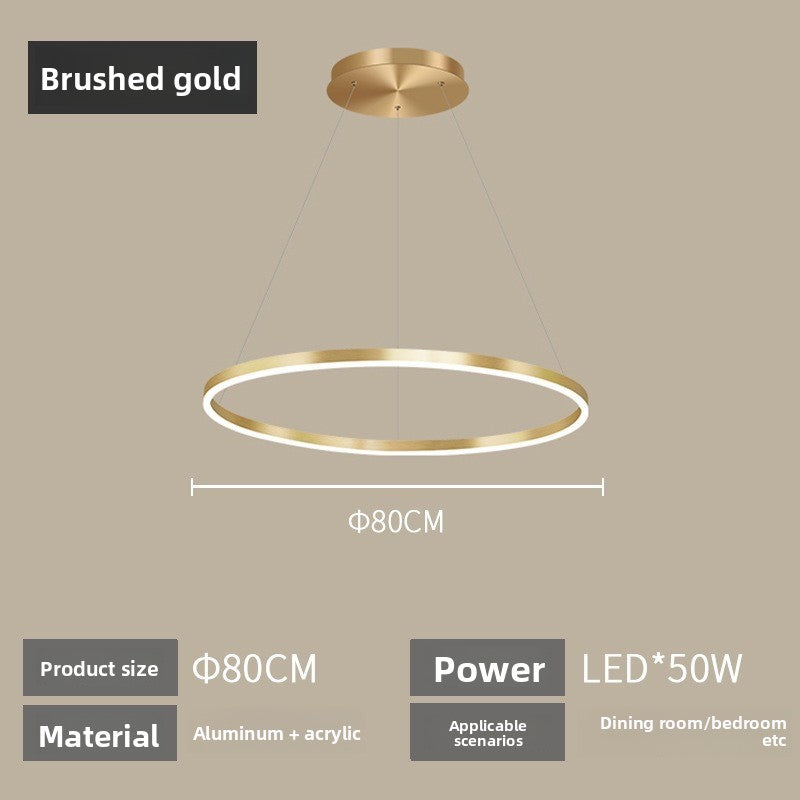 Floor-to-ceiling chandelier in the living room