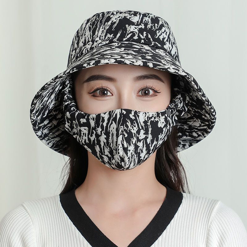 Floral Adjustable Foldable Sun Hat