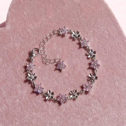 Floral Adjustable Women's Bracelet