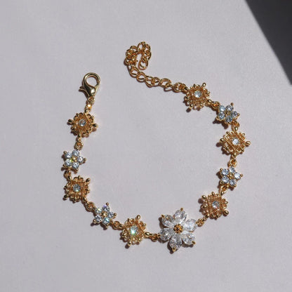Floral Adjustable Women's Bracelet